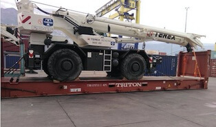 ORIGIN LOGISTICS (Türkiye) moves 5 Mobile Cranes for a construction project in Doha, Qatar