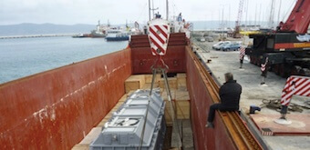 GEVATRANS LTD (Greece) ships oversized-overweight Transformers for the GREEK PPC from DERINCE TR to GREECE