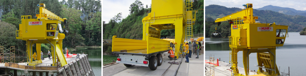 Transportation of water cleaning machine from Germany to Costa Rica by UNIVERSAL CARGO (Costa Rica)