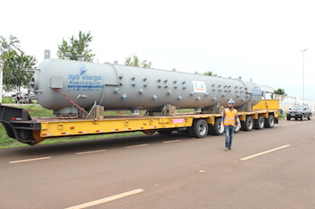 FOX BRASIL LOGISTICS executing a Steam Generator Unit transport from Brazil to Mexico