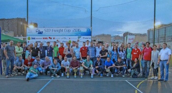 FORWARD LLC (Russia) participates in a football championship among shipping companies