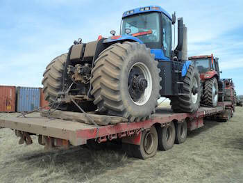 Oversized bulk agricultural project shipment moved by JURMAK (Mongolia)