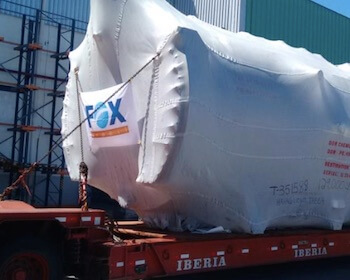 FOX Brasil Project Logistics brings one huge boiler to Salvador