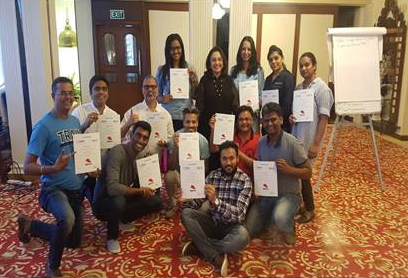 The NEW GLOBE LOGISTIK (India) team accomplishes a leadership program