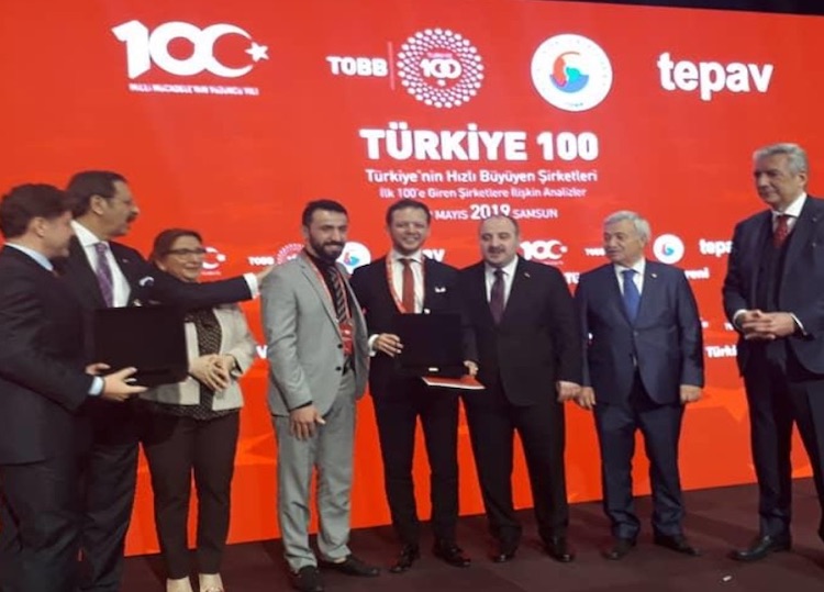 ORIGIN LOGISTICS among Turkish top 100 fastest growing companies
