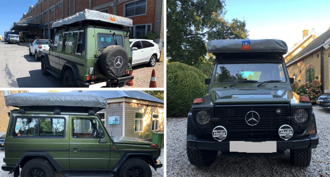 MIREMAR (Uruguay) ships classic Mercedes for a road trip in America