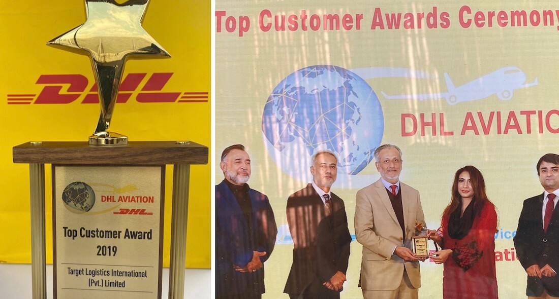 TARGET LOGISTICS (Pakistan) receives DHL Aviation award for third year