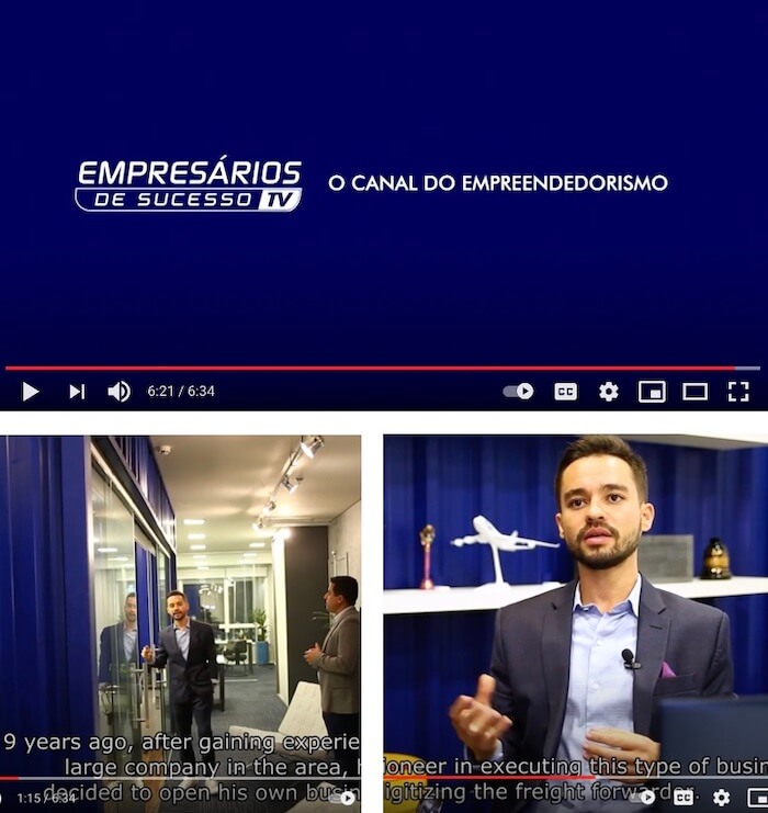 BRX CARGO (Brazil) CEO full TV video interview is online