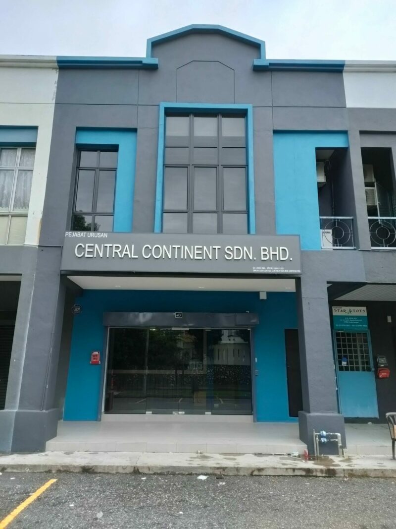 CENTRAL CONTINENT (Malaysia) moves to new office in Kuala Lumpur