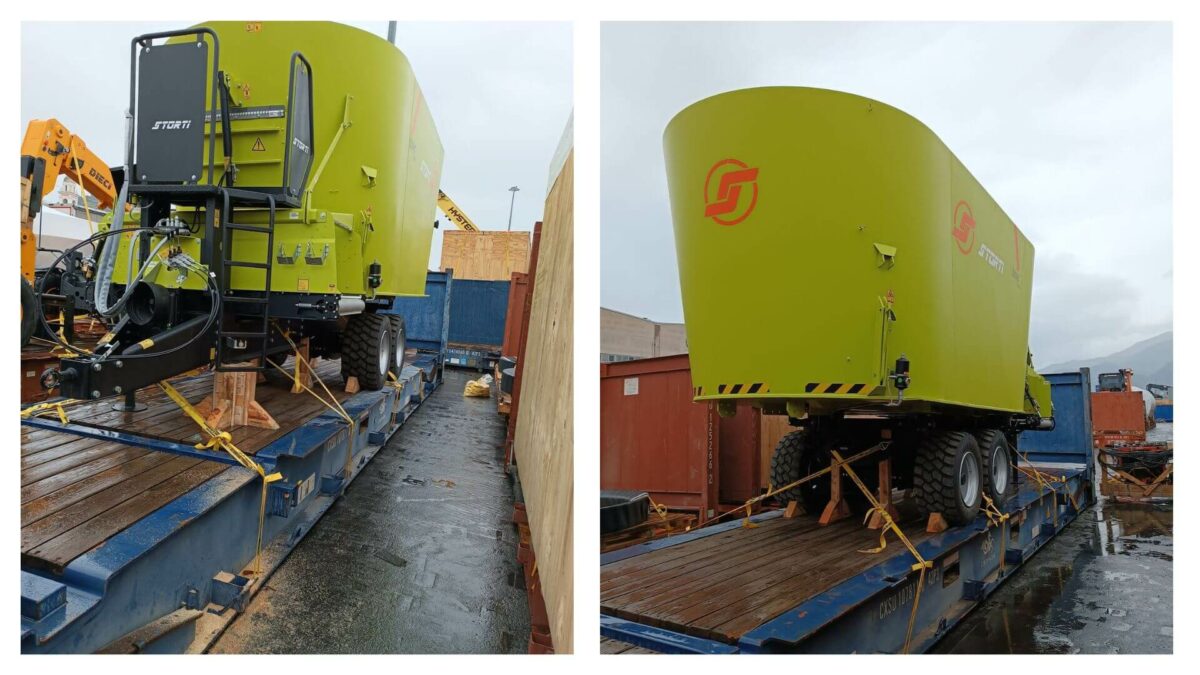 MIREMAR (Uruguay)  Successful transport a shipment of OOG cargo with 40 flat racks