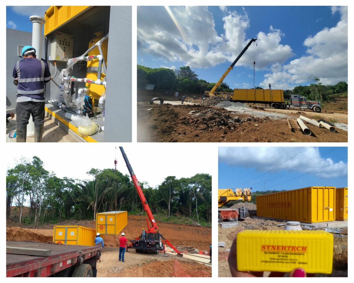 CTC LOGISTICS (Panama) handles special project consisting of 2 wastewater treatment plants