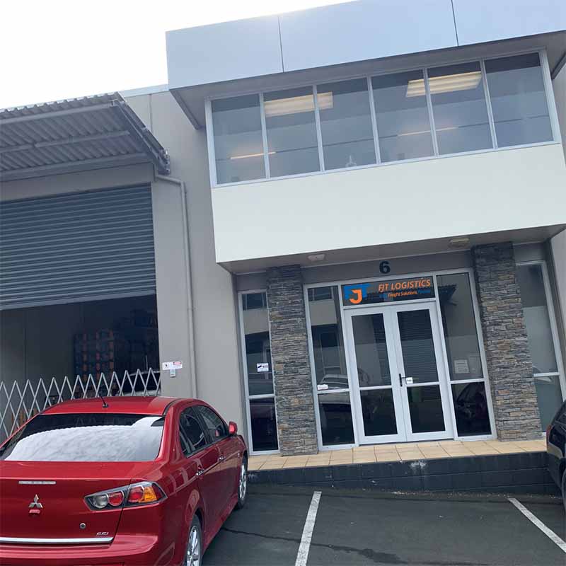 FJT LOGISTICS (New Zealand) moved to a new office and warehouse facility in Auckland