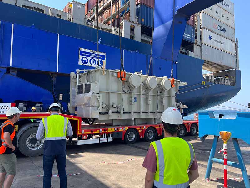 ORIGIN LOGISTICS (Türkiye) ships 200 Tones Transformers and Accessories to UAE