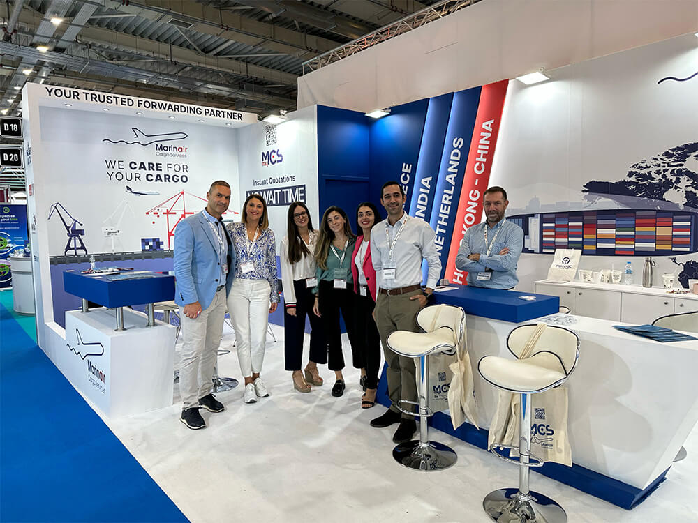 MARINAIR CARGO SERVICES (Greece) exhibits at the Logistics Supply Chain International Expo