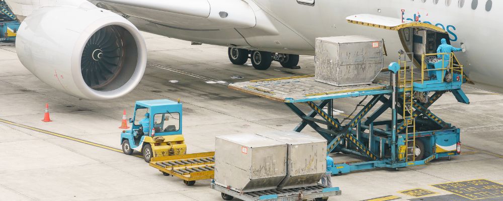 Unit Load Devices (ULD) used for Airfreight