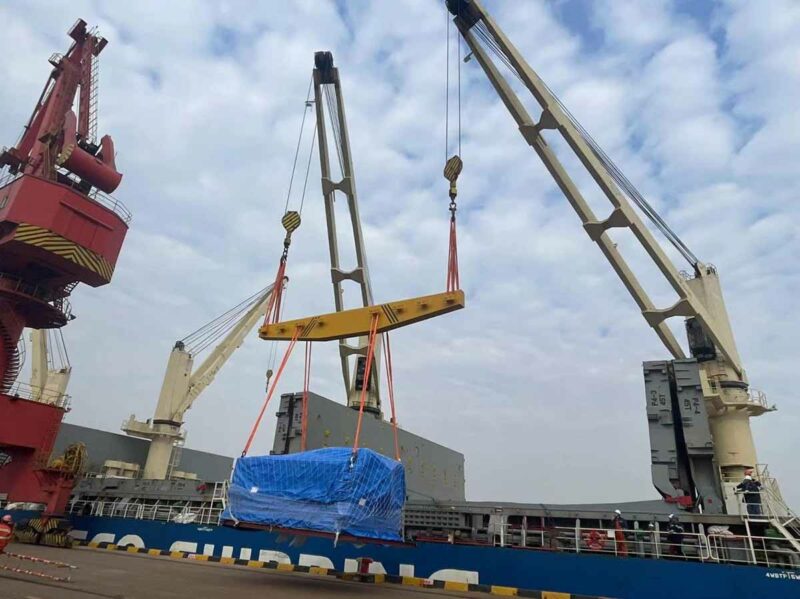 UNITEX (China and Hong Kong) Innovative Lifting and Loading of Break Bulk Cargo from Shanghai to Mexico