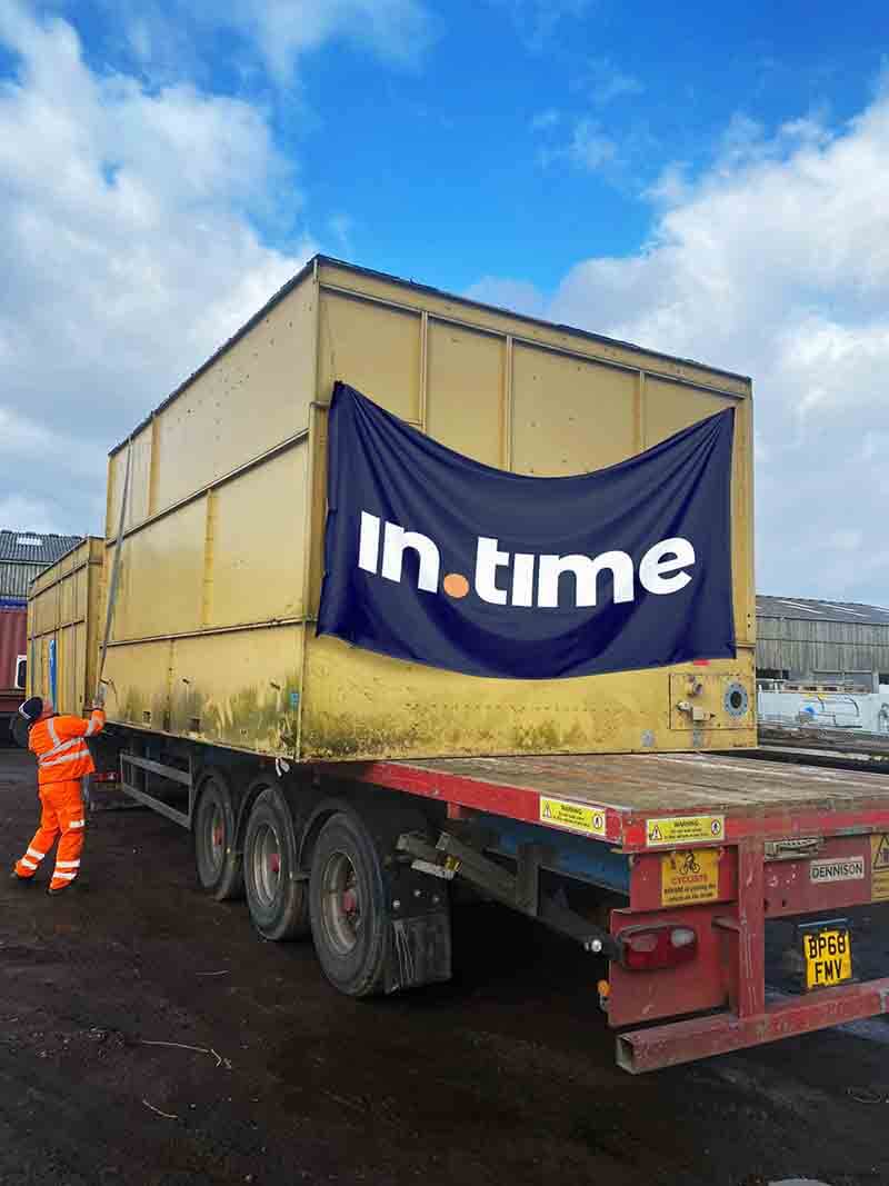 IN TIME (UK) delivers Out-of-Gauge shipment from East Yorkshire to Alexandria Port, Egypt
