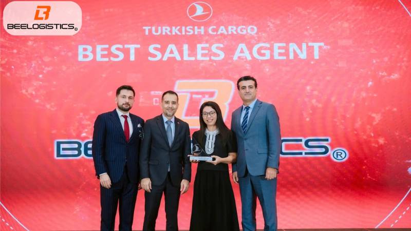 BEE LOGISTICS (Vietnam) honored by Turkish Cargo as Best Sales Agent 2024