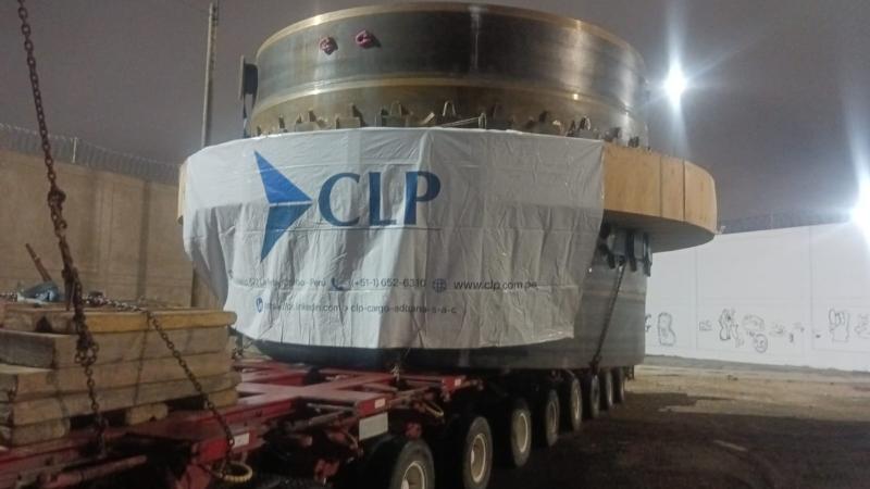 CLP CARGO Y ADUANA (Peru) transports High-Precision Equipment for the Concrete and Cement Industry