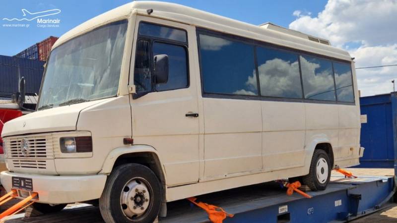 MARINAIR CARGO (Greece) successfully Delivers Oversized School Bus from Piraeus to Busan