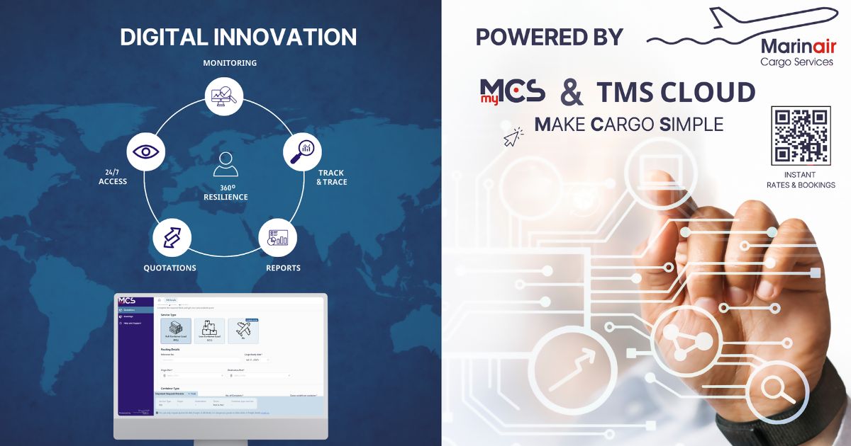 MARINAIR CARGO (Greece) introduces Digital Innovation to Streamline Global Freight